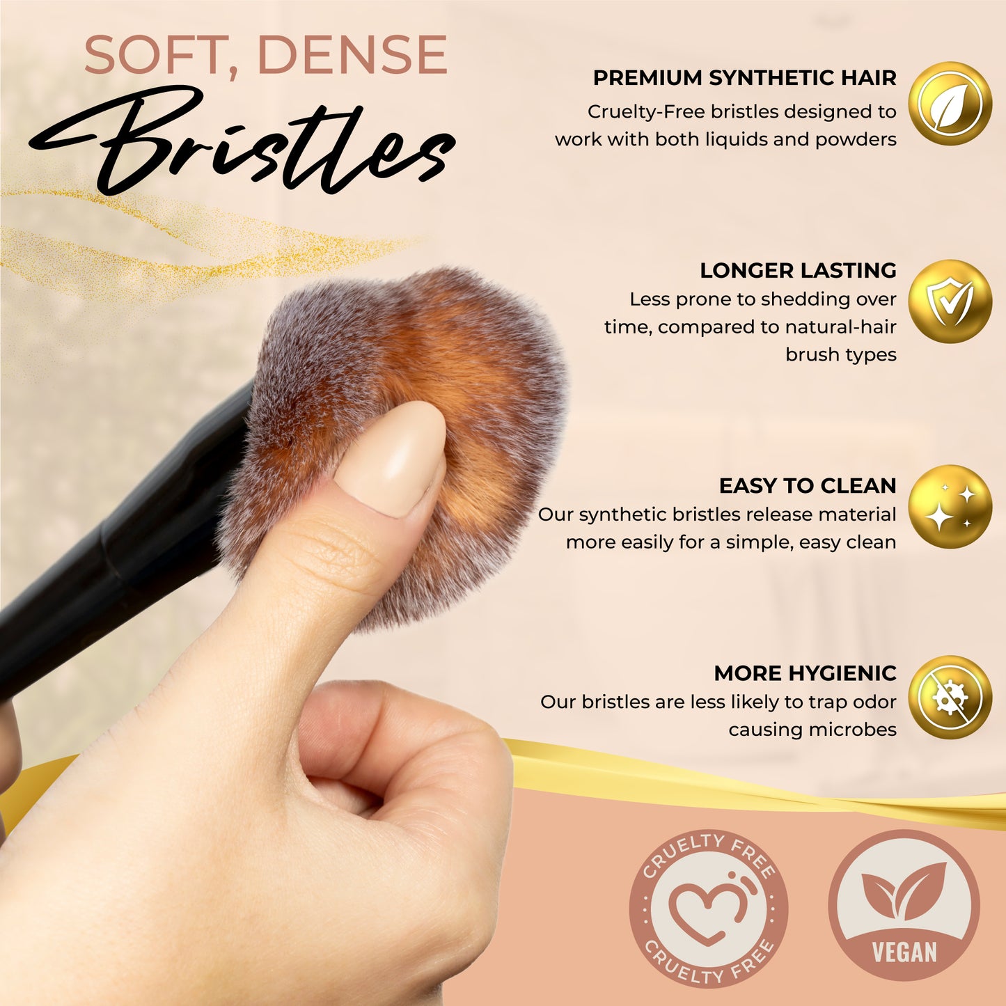 The ESSENTIAL Makeup Brush Set