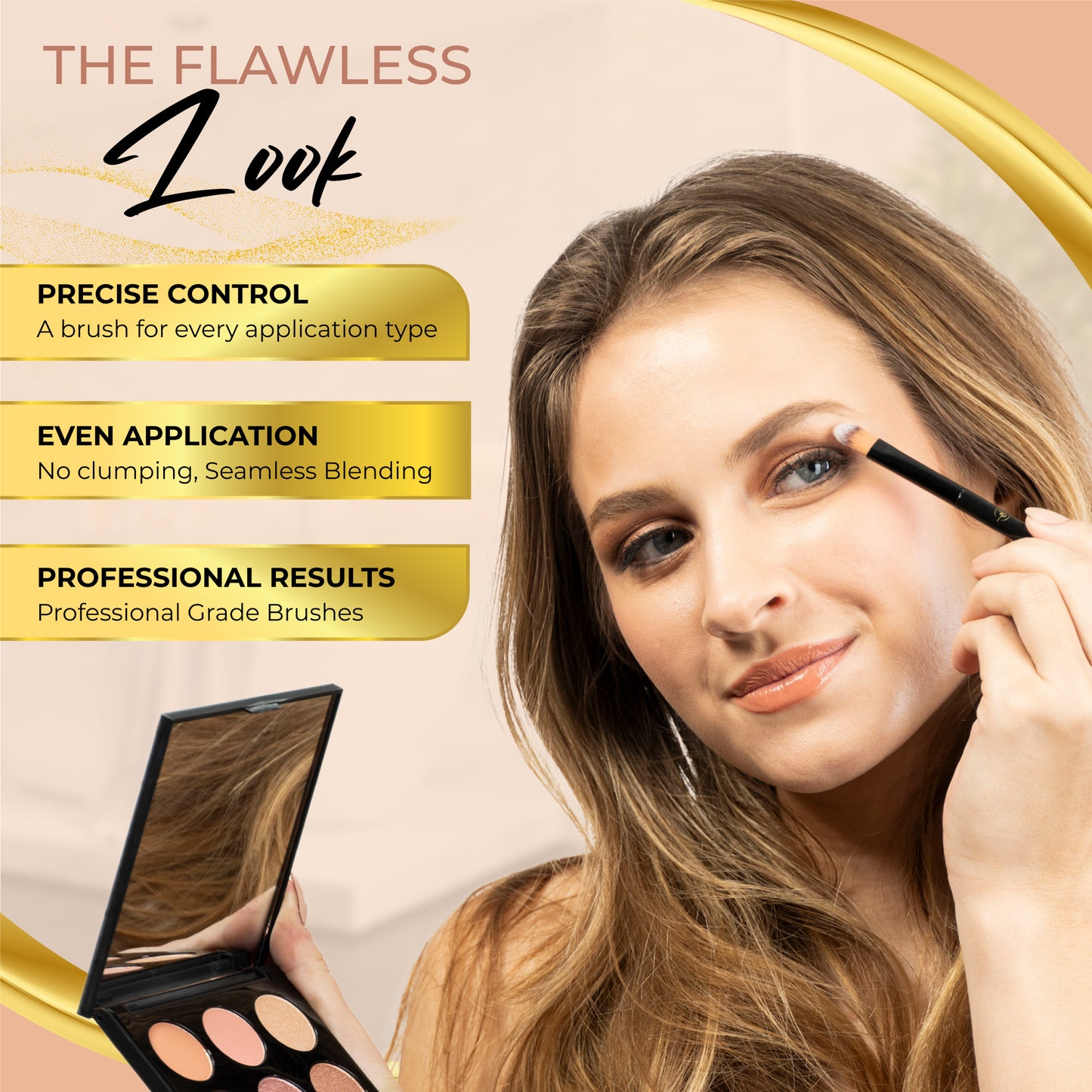 The ESSENTIAL Makeup Brush Set