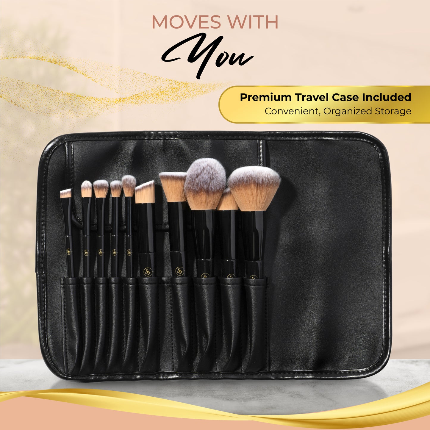 The ESSENTIAL Makeup Brush Set